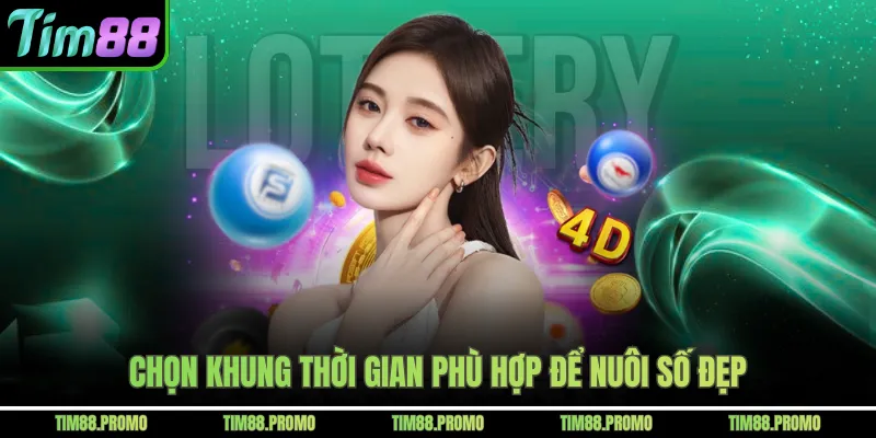 Chọn khung thời gian phù hợp để nuôi số đẹp
